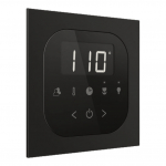 Mr. Steam 104232Sq-Mb Airtempo , Flush Mnt Kit Sq Pb-Matte Black